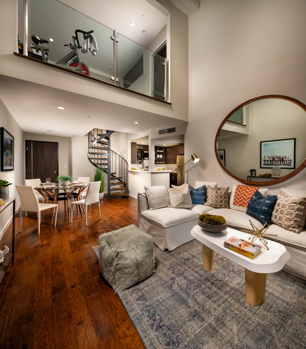 The Residences | Santa Monica Apartments Loft interior